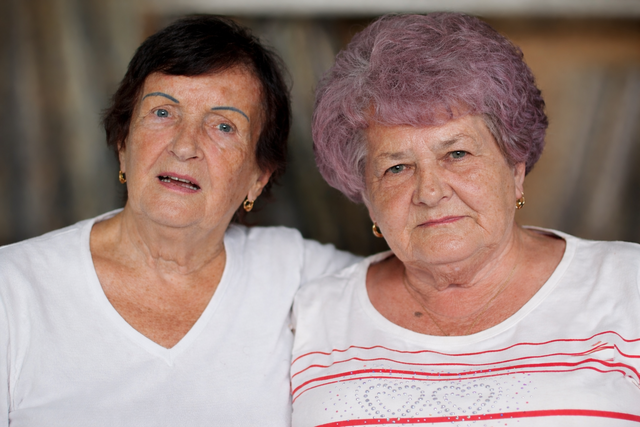 Ludmila Vlachová a Oldřiška Mikundová-Bártková